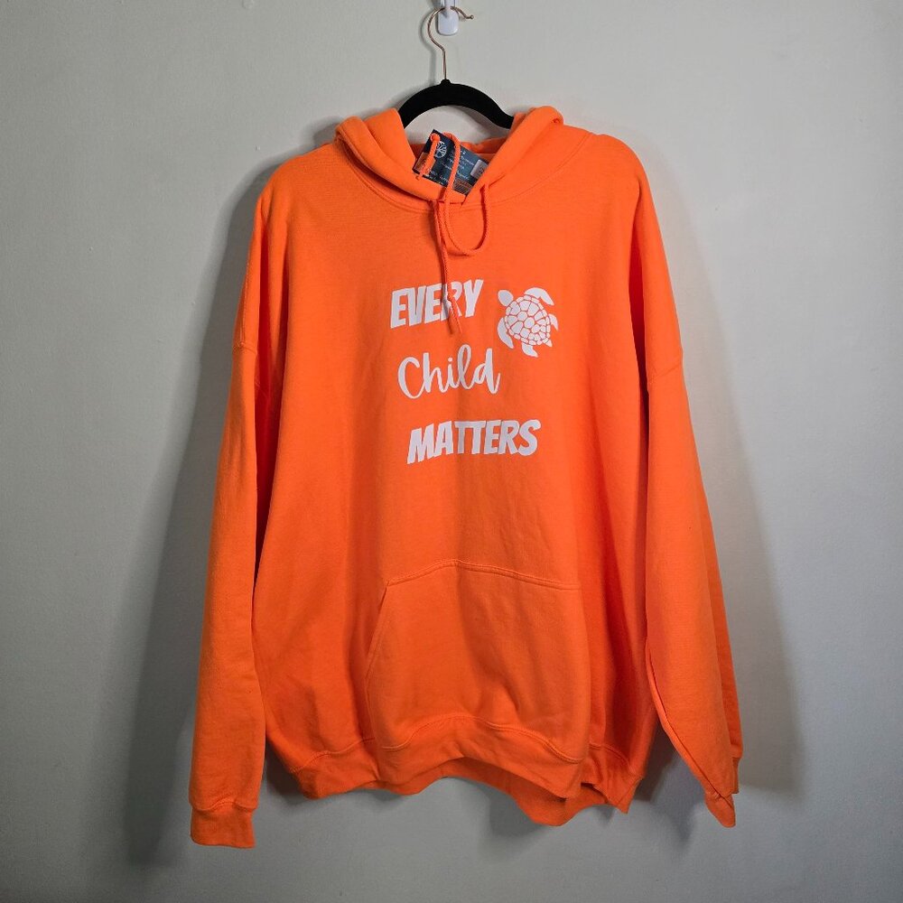 Every Child Matters Hoodie - Orange Shirt Day - Unisex Size 3X